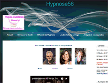 Tablet Screenshot of hypnose56.fr